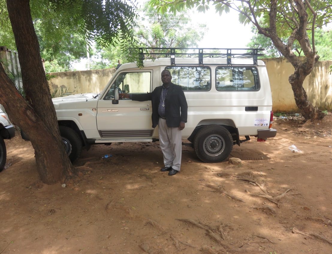 Bishop of Sudan car